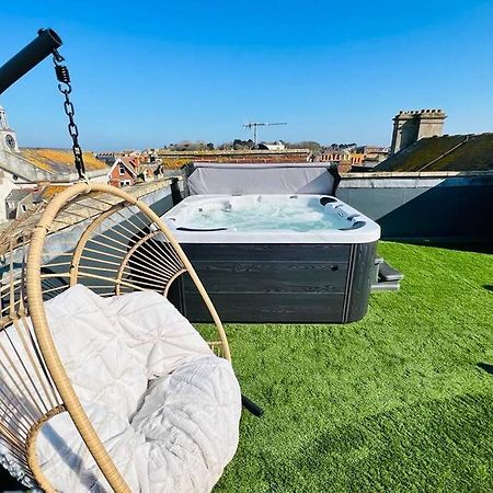 2 Bed Harbourside Penthouse With Hot Tub & Stunning Roof Terrace Weymouth Exterior foto
